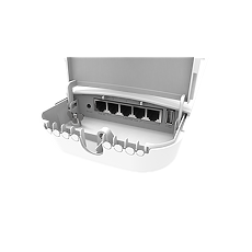 MIKROTIK Wireless Access Point 5GHz, 5x1000Mbps, 867Mbps, OmniTIK 5 PoE ac, kültéri, vízálló - RBOMNITIKPG-5HACD