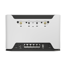 MIKROTIK Wireless Router DualBand, 5x1000Mbps, AC1200, Chateau LTE6, 1xMicroSIM, Asztali