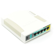 MIKROTIK Wireless Router RouterBOARD 2,4GHz, 5x100Mbps, 300Mbps, Menedzselhető, Asztali - RB951UI-2ND