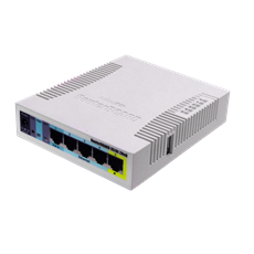 MIKROTIK Wireless Router RouterBOARD 2,4GHz, 5x100Mbps, 300Mbps, Menedzselhető, Asztali - RB951UI-2ND