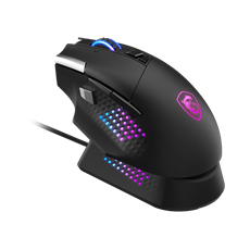 MSI ACCY VERSA PRO W + MOUSE DOCK PRO Wireless Gaming Mouse, Black