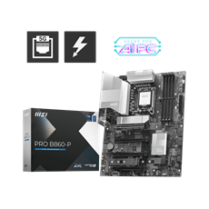 MSI Alaplap S1851 PRO B860-P Intel B860, ATX