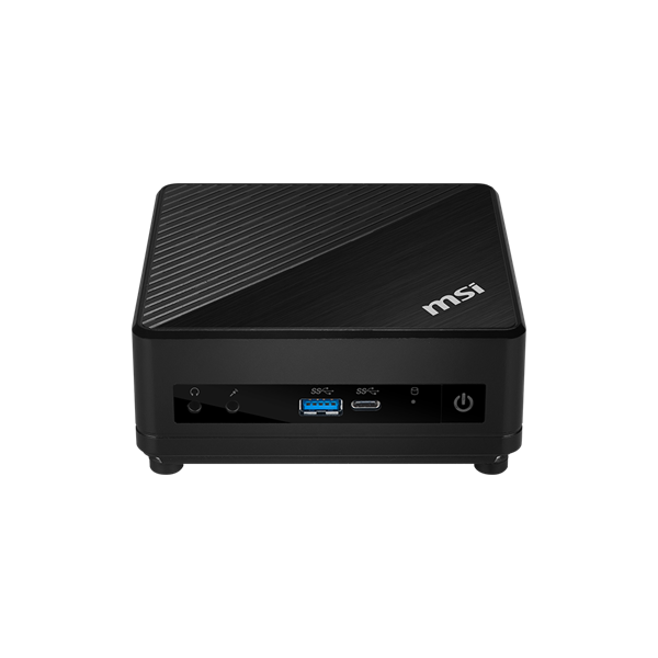 MSI Business DT Cubi N JSL-062, Celeron N4500, 8GB, 256GB M.2, INT, NOOS, Fekete