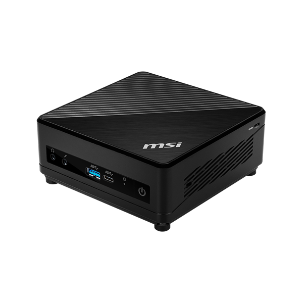 MSI Business DT Cubi N JSL-062, Celeron N4500, 8GB, 256GB M.2, INT, NOOS, Fekete