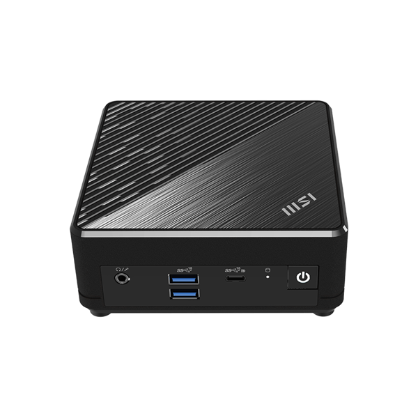 MSI Business DT Cubi N ADL S-225BEU, Intel N100, Intel HD Graphics, M.2 NVME, 4xUSB, USB-C, HDMI, DP, 2xRJ45, Black