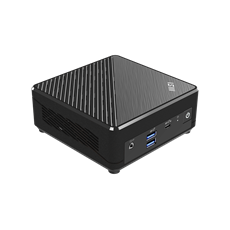 MSI Business DT Cubi N ADL S-225BEU, Intel N100, Intel HD Graphics, M.2 NVME, 4xUSB, USB-C, HDMI, DP, 2xRJ45, Black