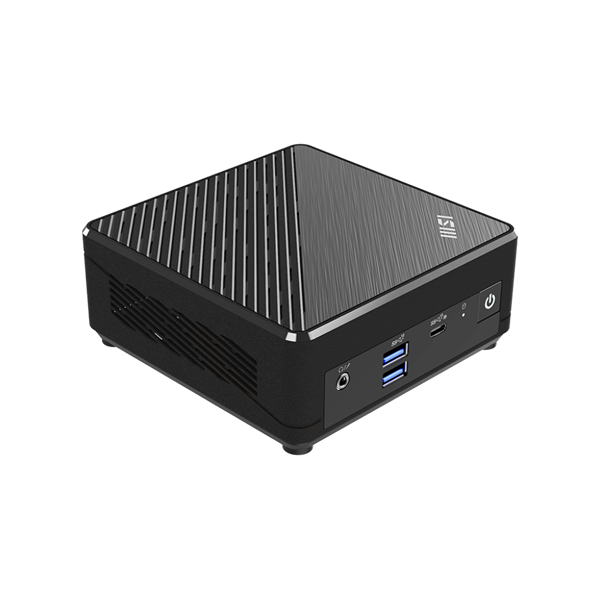 MSI Business DT Cubi N ADL S-225BEU, Intel N100, Intel HD Graphics, M.2 NVME, 4xUSB, USB-C, HDMI, DP, 2xRJ45, Black