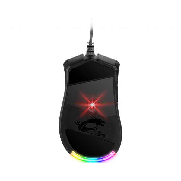 MSI Clutch GM50 Wired ergonomic design Optical GAMING Mouse