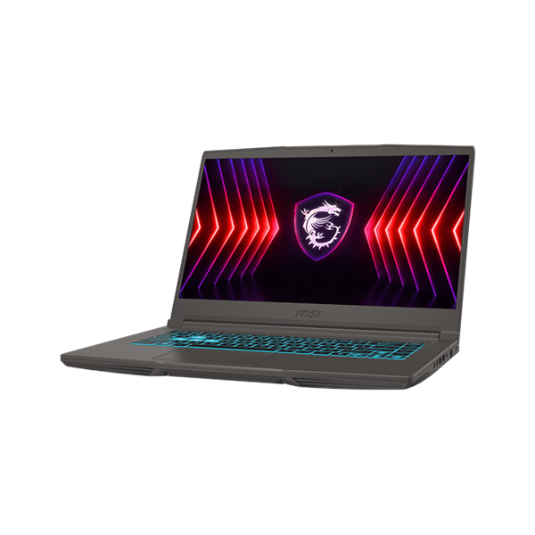 MSI Gaming NB Thin 15 B7VF-442 15.6" FHD 144Hz, Ryzen 7 7735HS, 16GB, 512GB M.2, RTX 4060 8GB, NOOS, Fekete