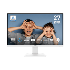 MSI Monitor Business PRO MP273QW E2 27" WQHD 2560x1440 IPS, 100Hz, 1300:1, 1ms, 2x HDMI, DP, White