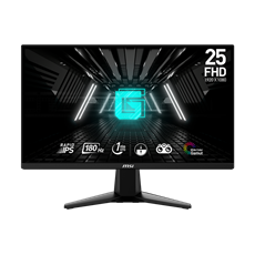 MSI Monitor GAMING G255F Rapid IPS LED 24,5" FHD 1920x1080, 16:9, 1000:1 CR, 300cd/m2, 1ms, 180Hz, DP, 2x HDMI