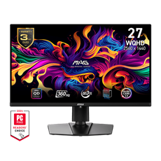 MSI Monitor GAMING MAG 271QPX QD-OLED E2 26,5" WQHD 2560x1440 16:9 240Hz 0,03ms 2x HDMI, DP, USB-C, Black