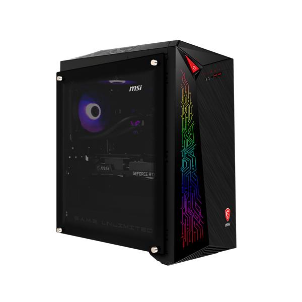 MSI Gamer DT Infinite X11TD-1049, i7-11700KF, 16GB, 512GB M.2, RTX 3070, Win10H, Fekete