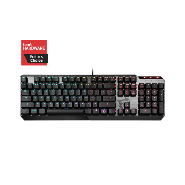 MSI ACCY VIGOR GK50  LOW PROFILE Mechanical Gaming Keyboard, US