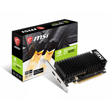 MSI Videokártya PCI-Ex16x nVIDIA GT 1030 2GH LP OC 2GB DDR4