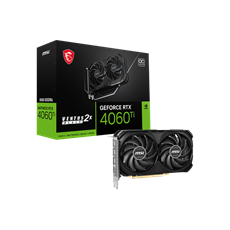 MSI Videokártya PCI-Ex16x nVIDIA RTX 4060 TI VENTUS 2X BLACK 8GB DDR6 OC