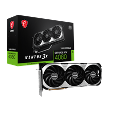 MSI Videokártya PCI-Ex16x nVIDIA RTX 4080 VENTUS 3X OC 16GB DDR6X