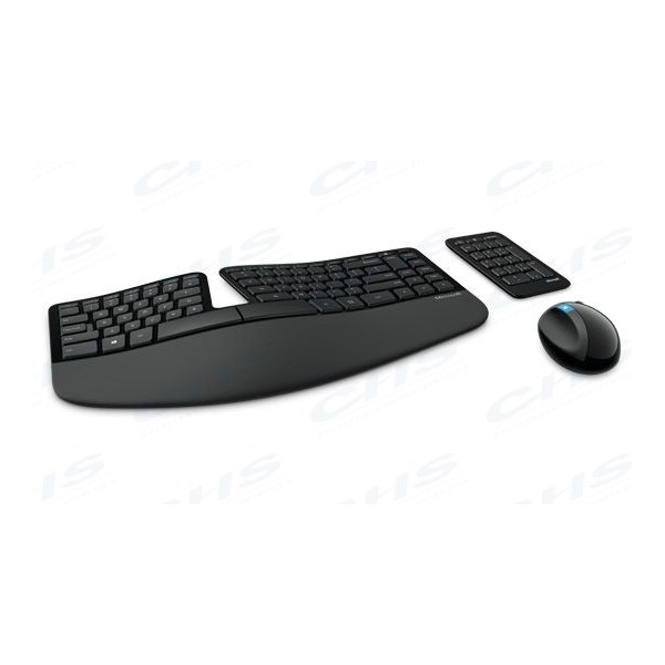 MS Vezeték Nélküli Billentyűzet + Optikai egér Desktop Sculpt Ergonomic