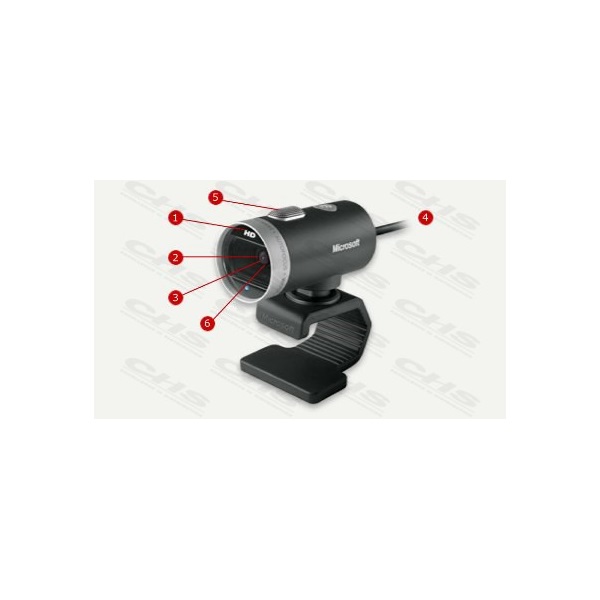 MICROSOFT HW WEBKAMERA LifeCam Cinema, 720p HD Widescreen, Mikrofon