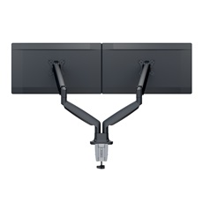 MULTIBRACKETS 2 karos asztali konzol, M Deskmount Gas Spring Dual Black (15-30", max.VESA: 100x100 mm, 9 kg)
