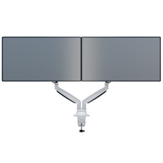 MULTIBRACKETS 2 karos asztali konzol, M Deskmount Gas Spring Dual White (15-27", max.VESA: 100x100 mm, 9 kg)