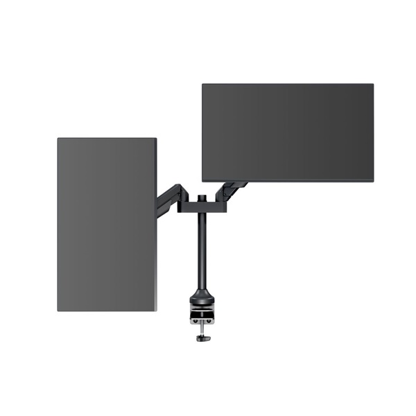 MULTIBRACKETS 2 karos asztali konzol, M VESA Gas Lift Arm Dual Black HD