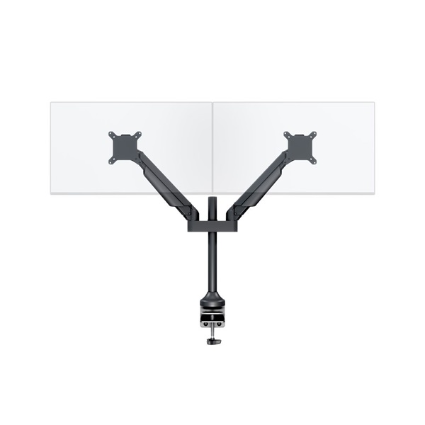 MULTIBRACKETS 2 karos asztali konzol, M VESA Gas Lift Arm Dual Black HD