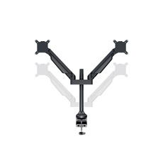 MULTIBRACKETS 2 karos asztali konzol, M VESA Gas Lift Arm Dual Black HD