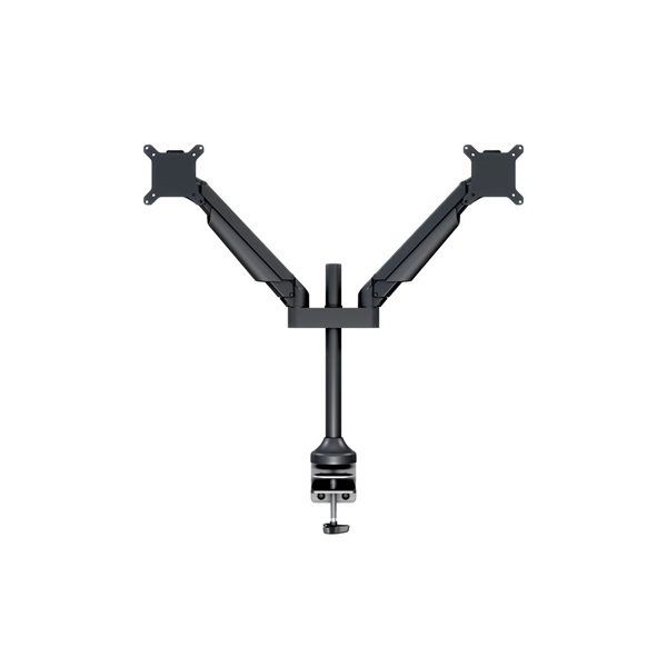 Multibrackets asztali rögzítő VESA Gas Lift Arm Dual Black HD, dönthető, forgatható konzol, 15-32", fekete