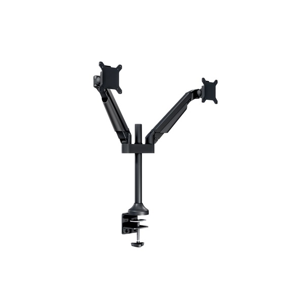 Multibrackets asztali rögzítő VESA Gas Lift Arm Dual Black HD, dönthető, forgatható konzol, 15-32", fekete