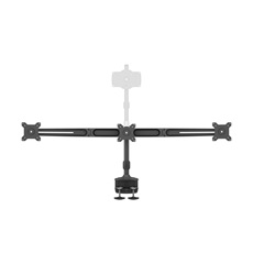 MULTIBRACKETS 3 karos asztali konzol, M VESA Desktopmount Triple Desk Clamp 15"-24"