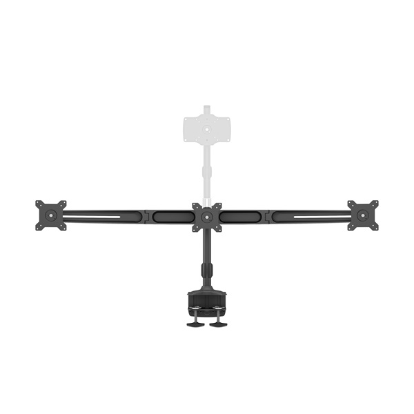 MULTIBRACKETS 3 karos asztali konzol, M VESA Desktopmount Triple Desk Clamp 15"-24"