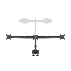 MULTIBRACKETS 3 karos asztali konzol, M VESA Desktopmount Triple Desk Clamp 15"-24"