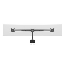 MULTIBRACKETS 3 karos asztali konzol, M VESA Desktopmount Triple Desk Clamp 15"-24"
