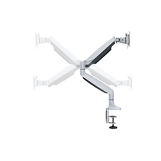 MULTIBRACKETS Asztali konzol, M Deskmount Gas Spring Single White (15-30", max.VESA: 100x100 mm, 9 kg)