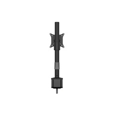 MULTIBRACKETS Asztali konzol, M VESA Deskmount Officeline Single Black (for LCD display, 15-30", max.VESA: 100x100 mm)