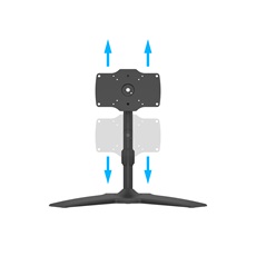 MULTIBRACKETS Asztali állvány, M VESA Desktopmount Single Stand 24-32" (max.VESA: 200x100 mm, 15kg)