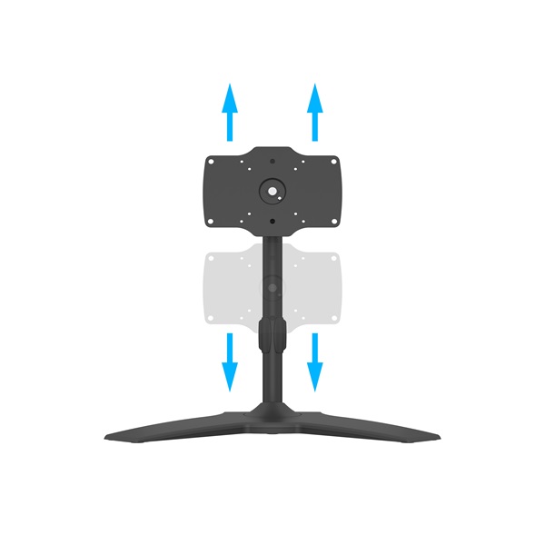 MULTIBRACKETS Asztali állvány, M VESA Desktopmount Single Stand 24-32" (max.VESA: 200x100 mm, 15kg)