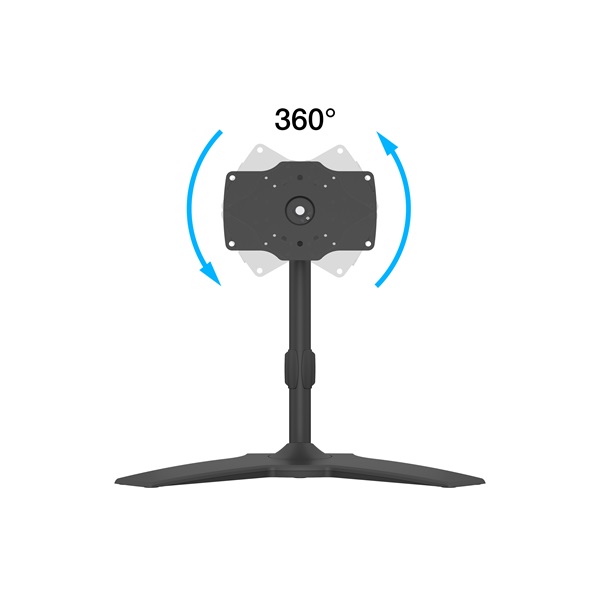 MULTIBRACKETS Asztali állvány, M VESA Desktopmount Single Stand 24-32" (max.VESA: 200x100 mm, 15kg)