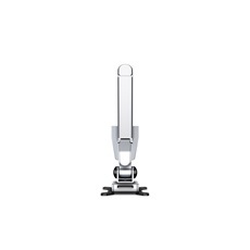 MULTIBRACKETS Asztali konzol, M VESA Gas Lift Arm Single Silver (15-34", max.VESA: 100x100 mm, 10 kg)