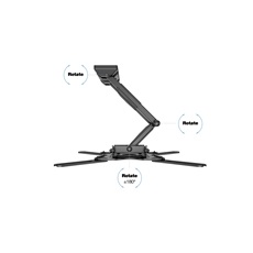 MULTIBRACKETS Fali konzol, M VESA Flexarm M Full Motion Single
