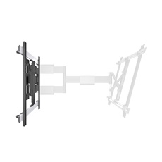 MULTIBRACKETS Fali konzol, M VESA Flexarm Thin Black Large (37-65", max.VESA: 600x400 mm, 30 kg)