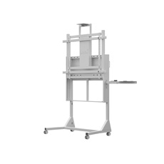 MULTIBRACKETS Gurulós motoros padlóállvány, M Motorized Floorstand 80 kg White HD (42-110")