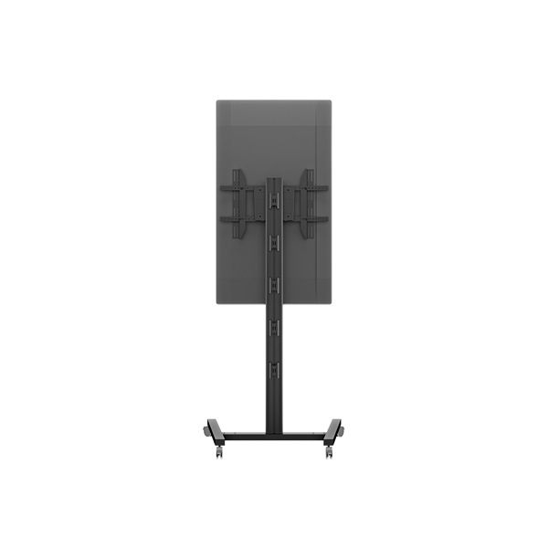 MULTIBRACKETS Gurulós padlóállvány, M Display Stand 180 Single Black (24-65", max.VESA: 700x400 mm, 50kg)