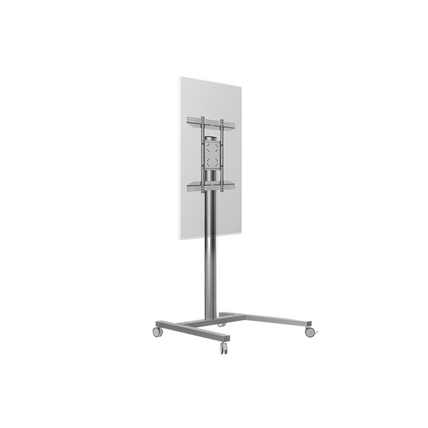 MULTIBRACKETS Gurulós padlóállvány, M Display Stand 180 Single Silver (32-65", max.VESA: 700x400 mm, 50 kg)