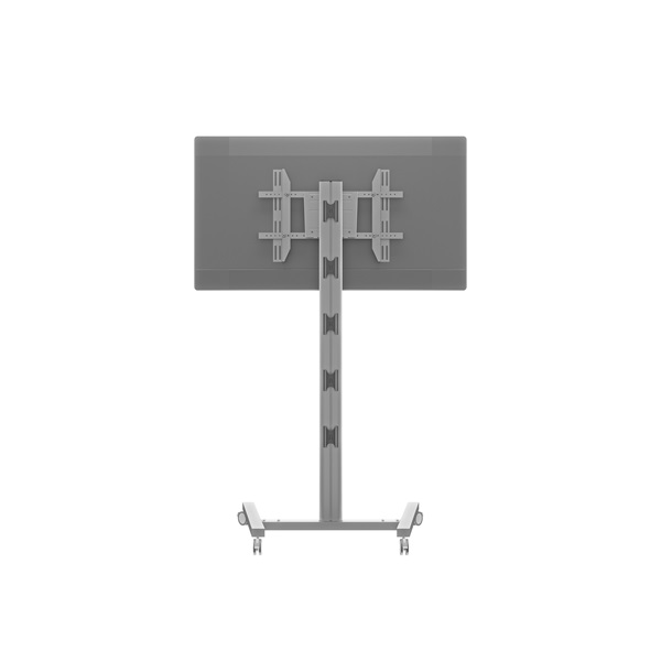 MULTIBRACKETS Gurulós padlóállvány, M Display Stand 180 Single Silver (32-65", max.VESA: 700x400 mm, 50 kg)