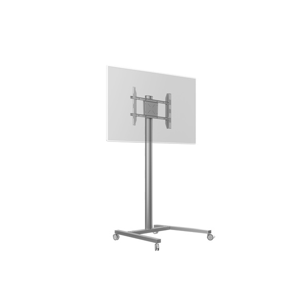 MULTIBRACKETS Gurulós padlóállvány, M Display Stand 180 Single Silver (32-65", max.VESA: 700x400 mm, 50 kg)