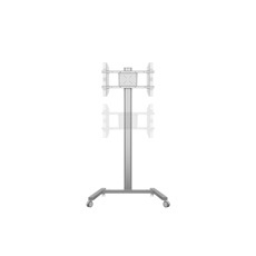 MULTIBRACKETS Gurulós padlóállvány, M Display Stand 180 Single Silver (32-65", max.VESA: 700x400 mm, 50 kg)