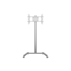 MULTIBRACKETS Gurulós padlóállvány, M Display Stand 180 Single Silver (32-65", max.VESA: 700x400 mm, 50 kg)
