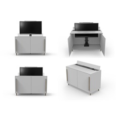 MULTIBRACKETS Motoros szekrény állvány, M Motorized TV Lift Large (37-65", max.VESA: 600x400 mm, 35 kg)